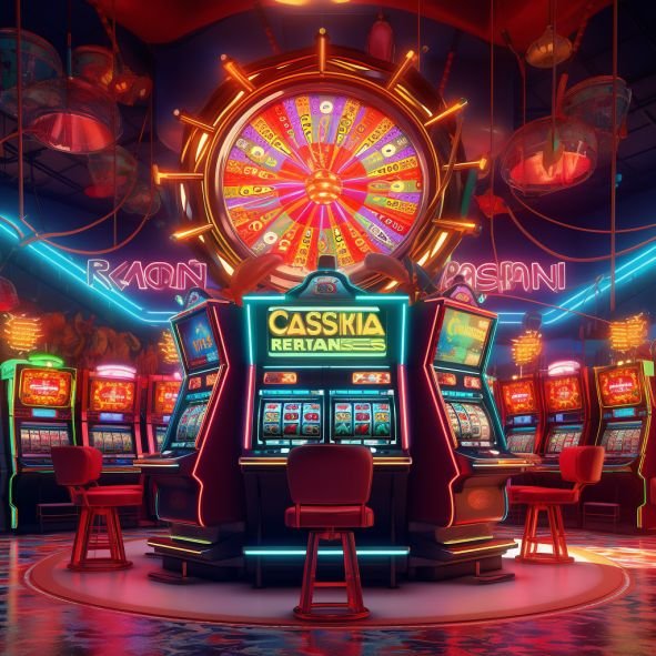 Tampilan permainan Wild Bandito di platform viavip5 dengan tema petualangan dan gulungan slot yang berwarna cerah